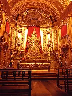 Capilla del Santísimo Sacramento, Sao Bento