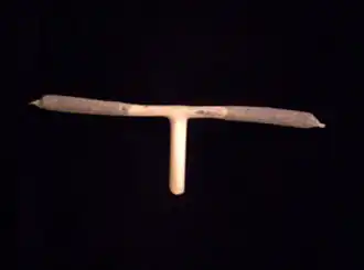 Formato helicóptero o moustache.