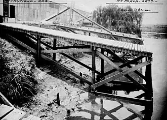 Detalle de un muelle