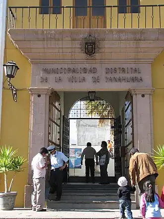 Municipalidad de Yanahuara, Arequipa.