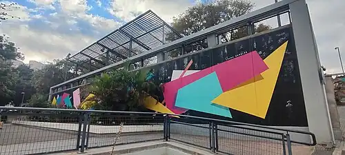 Mural de Lauro Samblas, 2021