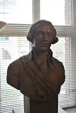 Busto de François André Bonte en el Musée des Canonniers