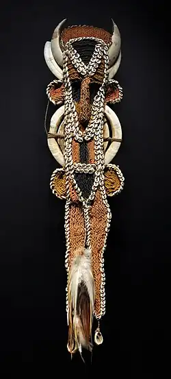 Máscara ritual del pueblo abelam