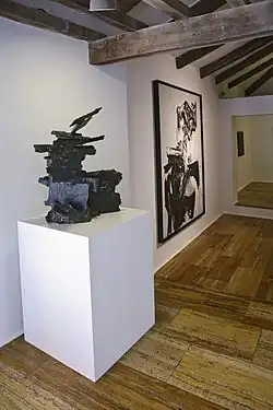 Una de las salas del Museo de Arte Abstracto Español de Cuenca.