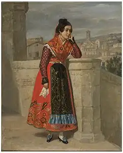 Una charra (1876). Museo del Prado