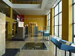 Interior del Museo del Teatro Romano.