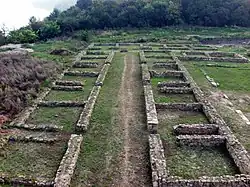 Ruinas de una valetudinaria romana ubicadas en Bulgaria