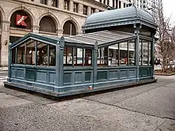 Kiosco en Nueva York.