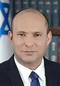 Naftalí Bennett (2021-2022) N. 25 de marzo de 1972 53&nbsp;años