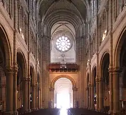 Nave, lado de la entrada