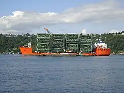 Secciones utilizadas en la construcción del nuevo puente de 2007