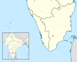 Distribución de N. bhupathi (en rojo)