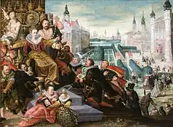 Alegoría de la riqueza, por Anton Möller, ca. 1600.