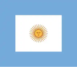 Bandera de Argentina