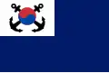 Bandera naval de Corea del Sur