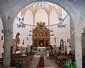 Vista de la nave desde el coro