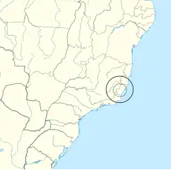 Distribución geográfica de la tangara golirroja.