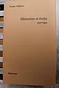 Mémoires et écrits de Nestor Makhno.