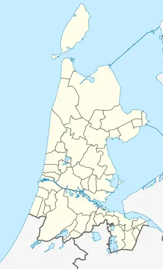 Ámsterdam ubicada en Holanda Septentrional