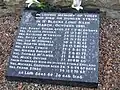 Placa en memoria de los 10 muertos por la huelga de hambre de Long Kesh en 1981