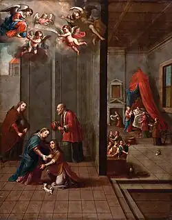 La Visitación y el Nacimiento de San Juan Bautista, 1746, Colección particular.