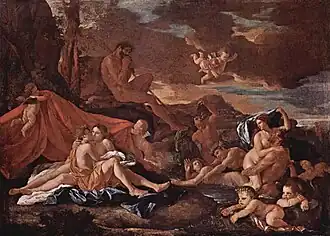 Acis y Galatea, de Nicolás Poussin ( c.&nbsp;1629–1630 )
