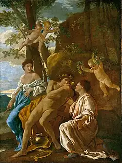 Versión de Nicolas Poussin.