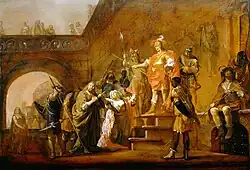 Arria e Peto (Knüpfer, cuadro anterior a 1655)