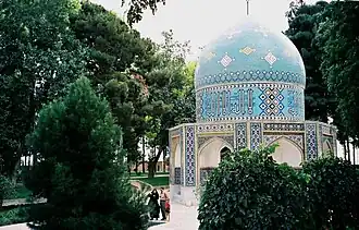 Mausoleo de Farid al Din Attar en Nishapur.
