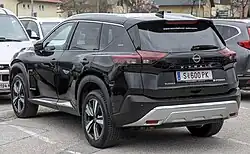 Cuarta generación X-Trail vista trasera