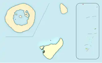 Niuatoputapu ubicada en Niuatoputapu