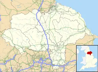 Middlesbrough ubicada en Yorkshire del Norte