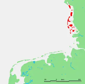 Islas Frisias septentrionales.