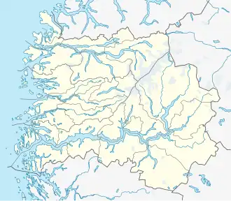Cataratas Kjel ubicada en Sogn og Fjordane
