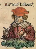 Tito Livio (en una ilustración del siglo XV).