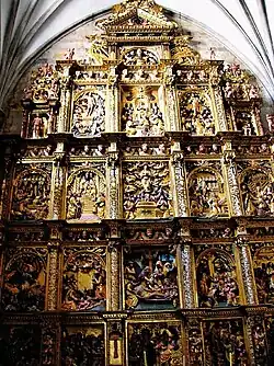 Retablo de la capilla de la Piedad de San Miguel de Oñate.