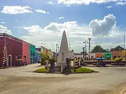 Obelisco a los Quince Grandes de Espita.