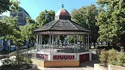 Odeón de la Plaza de Armas de Los Ángeles, Chile.
