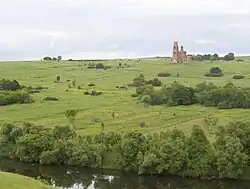 El río Don y la iglesia del siglo XVIII de Stréshnevo, en el rayón de Dankov