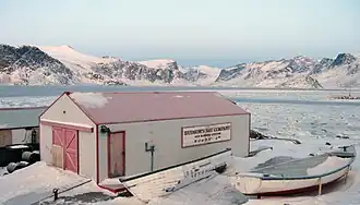 Antiguo puerto de la Bahía de Hudson en Pangnirtung.