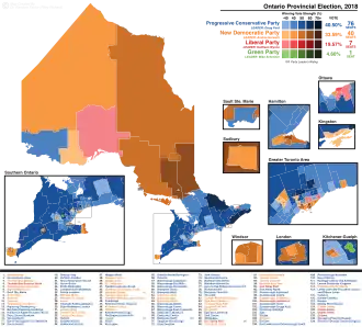 Elecciones provinciales de Ontario de 2018