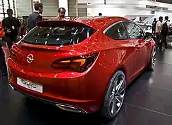 Opel Astra J Concept GTC