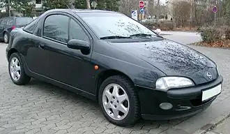 Opel Tigra. Automóvil derivado del Corsa