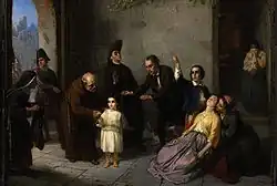 El secuestro de Edgardo Mortara Leví, 1862.[7]​
