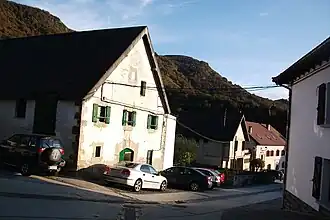 Caserío de Orbaiceta, octubre de 2011