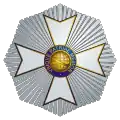 Placa de Gran Oficial de la Orden Brasileña de Río Branco