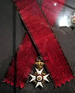 Banda y Venera de la Orden