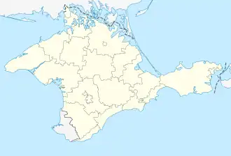 Forós ubicada en Crimea