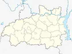 Shuya ubicada en Óblast de Ivánovo