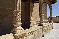 Columnata renacentista del pórtico